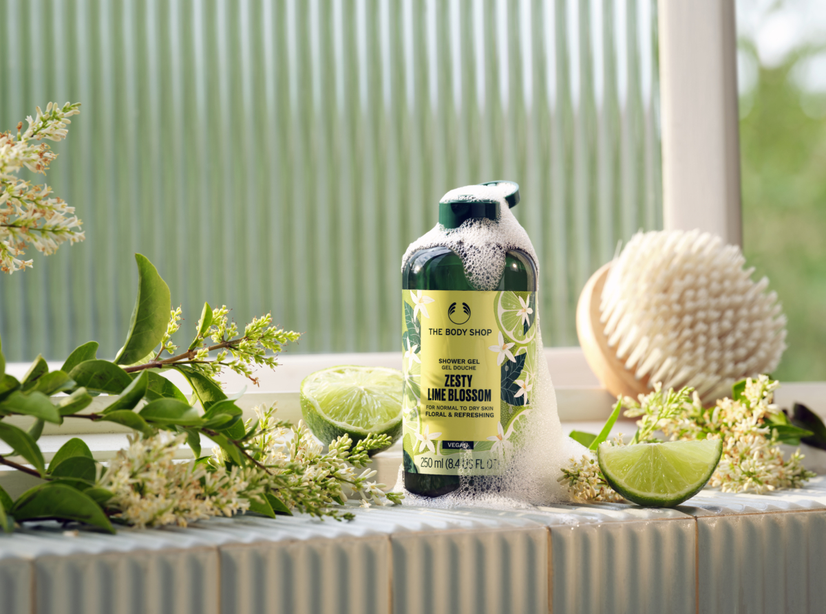 The Body Shop 美體小舖 沁活萊姆沐浴膠