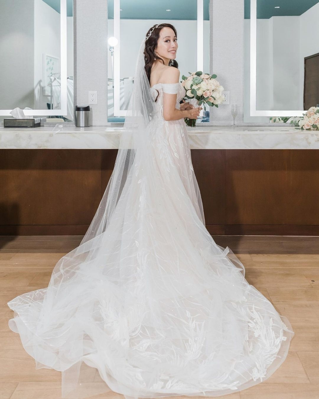 許嘉凌去年底風光二婚。