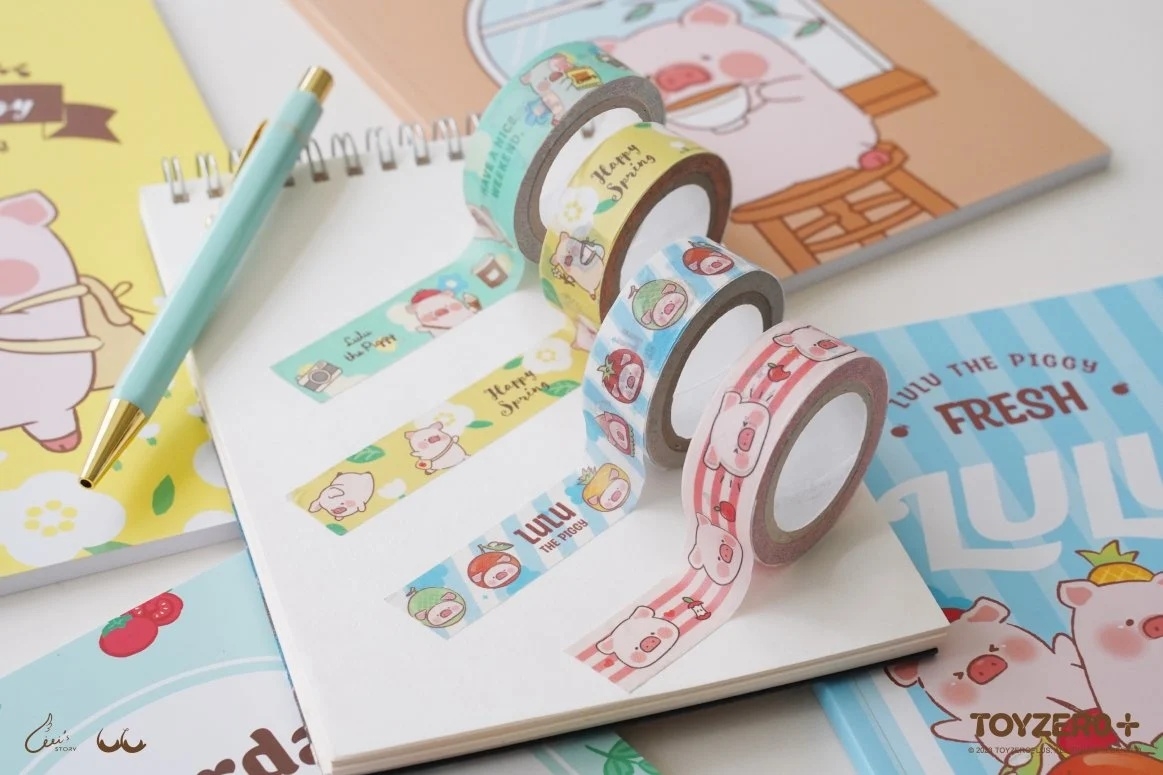 各式各樣的LuLu豬周邊