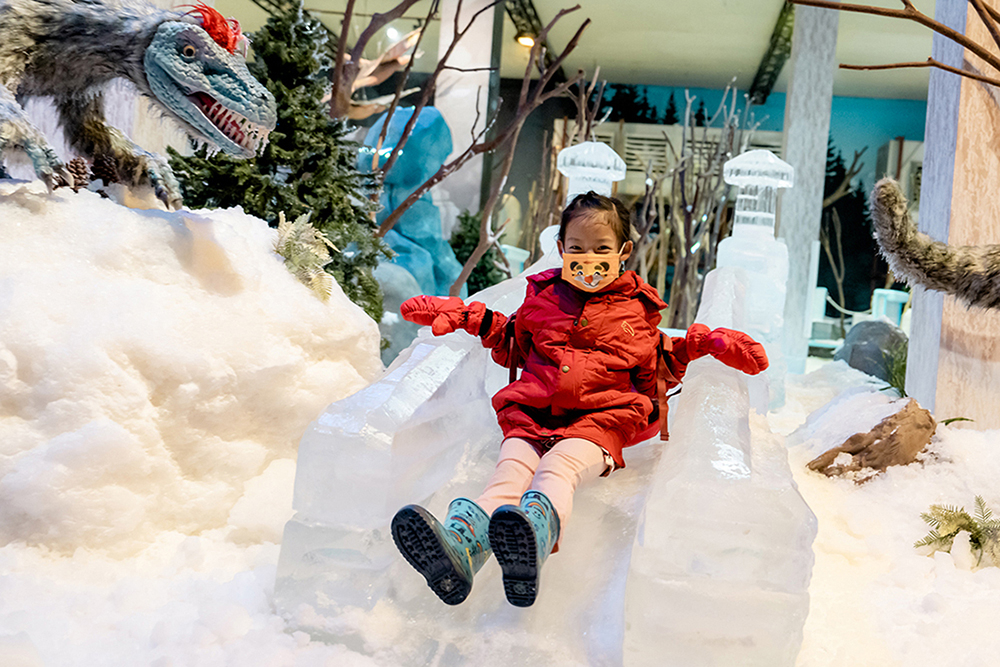 「侏羅紀×恐龍雪世界」注意事項