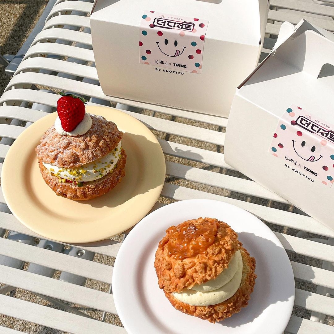 Knotted甜甜圈在韓國擁有高人氣，BTS、IVE都愛！