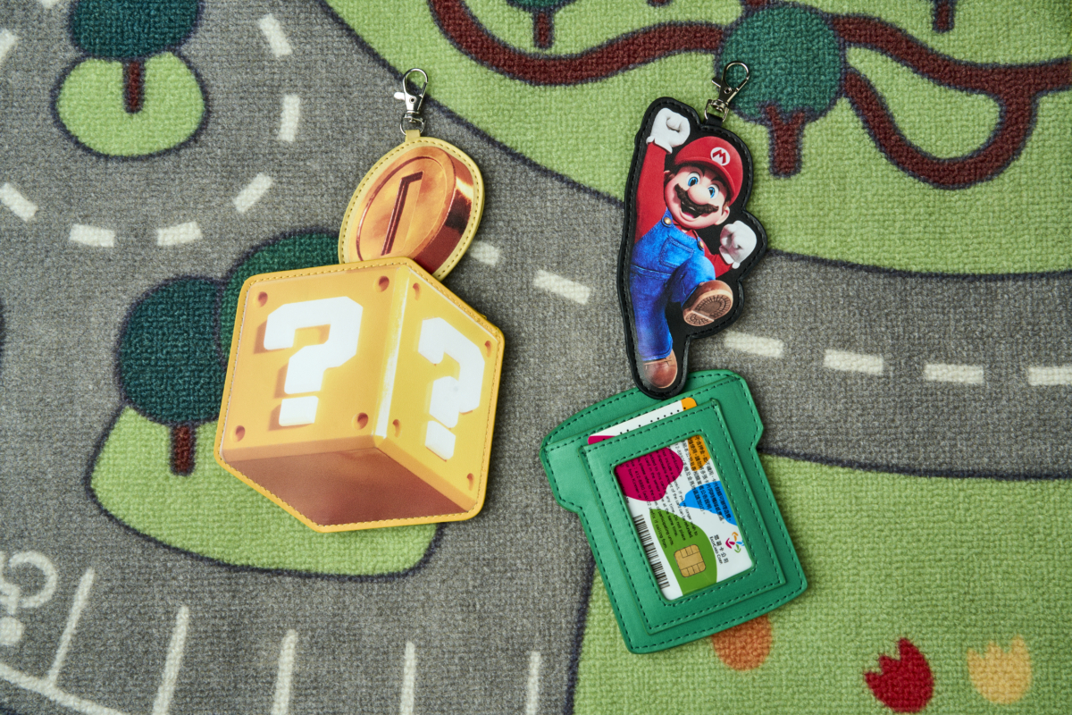 超級瑪利歐兄弟伸縮票卡夾