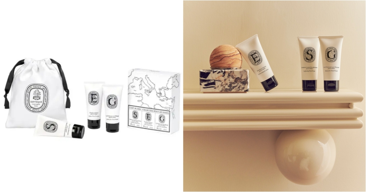 Diptyque 手部清潔三件旅行組，NT$1,350