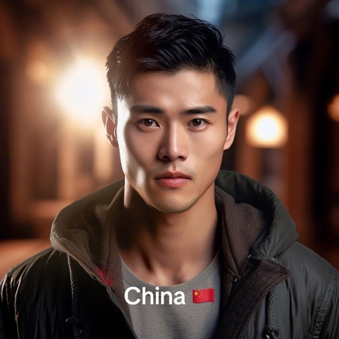 AI眼中的中國帥哥