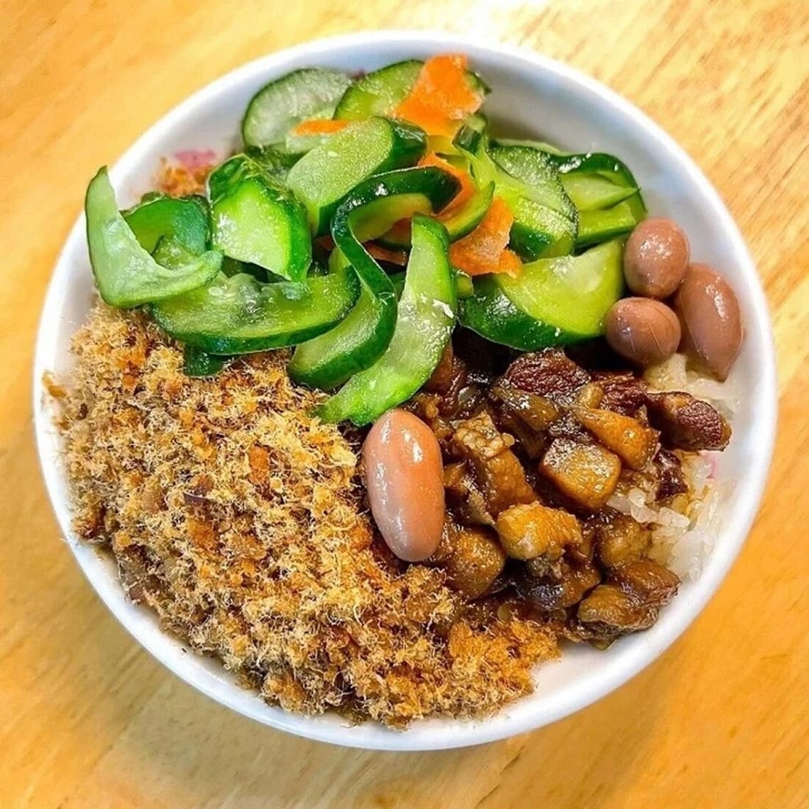 老字號台南美食「好農家米糕」在地飄香近80年。