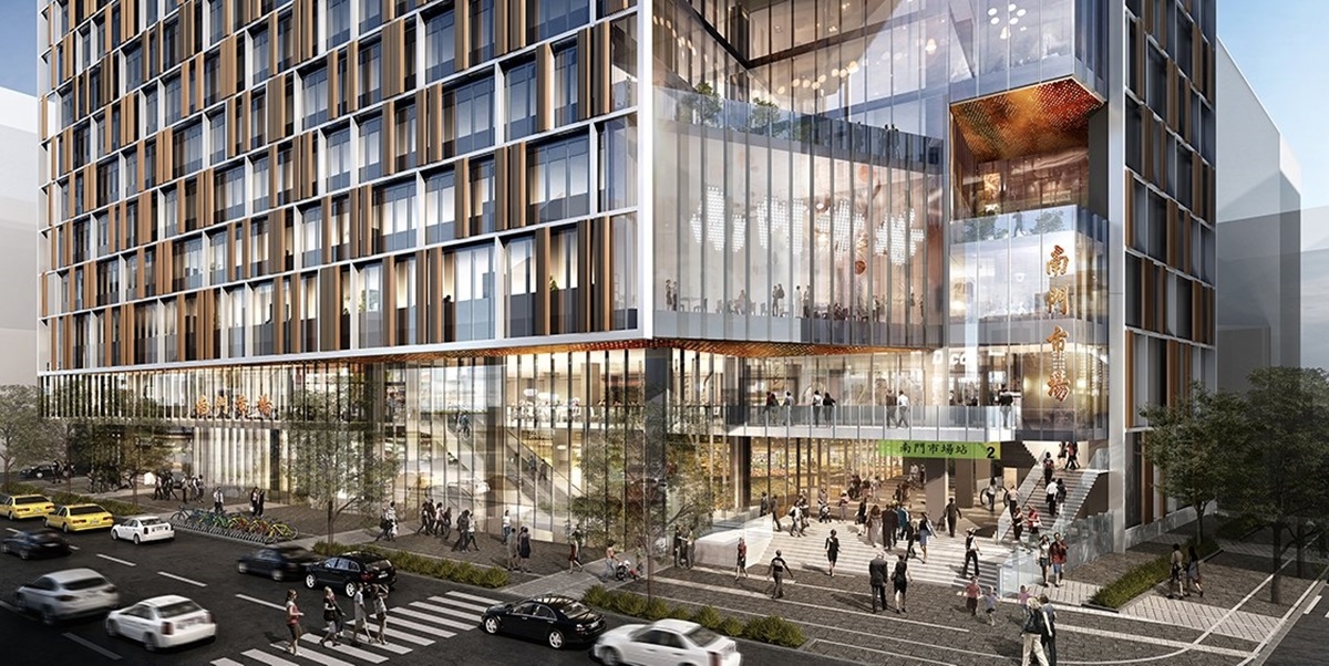 「跳層陽台美食街」享受氛圍式用餐