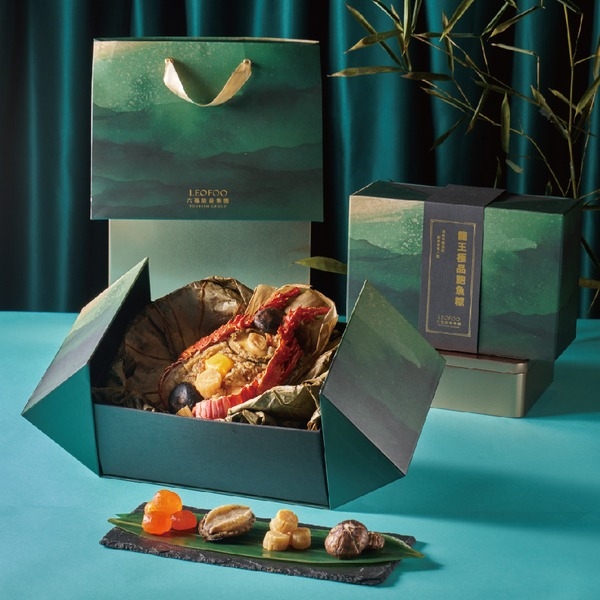 龍王極品鮑魚粽要價NT$ 2,180元