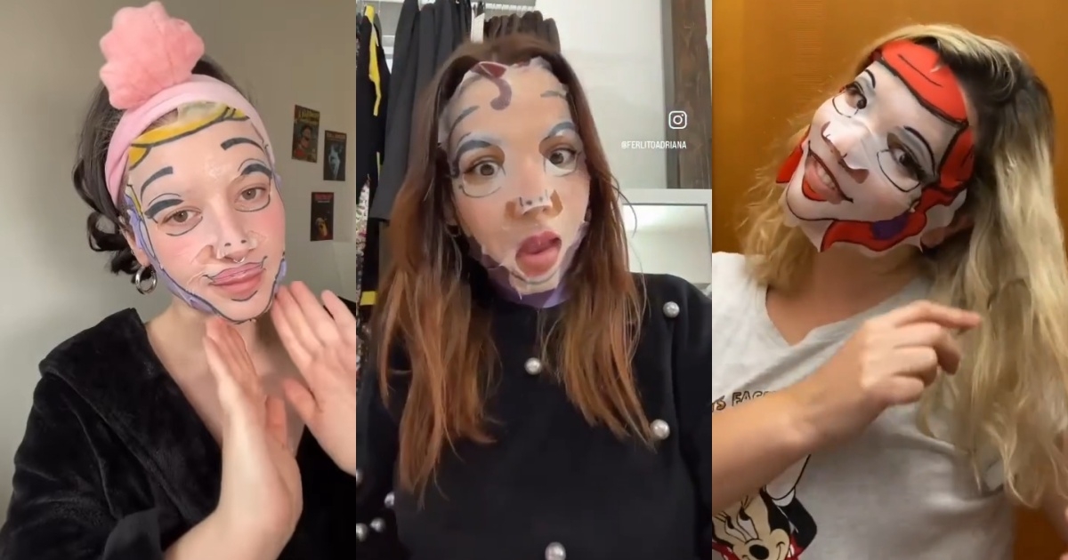 Mad Beauty公主系列面膜戴上去很幽默