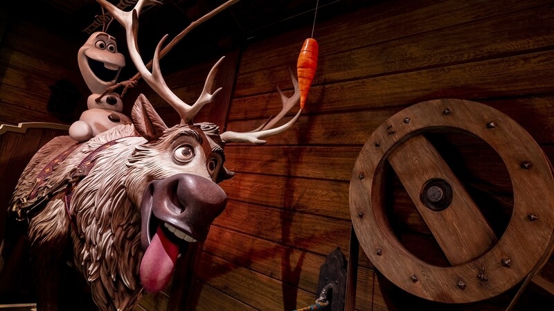 《冰雪奇緣》主題園區亮點5：遊樂設施