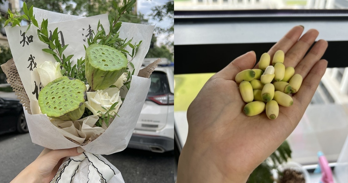 社群爆紅「有眼無珠分手花束」