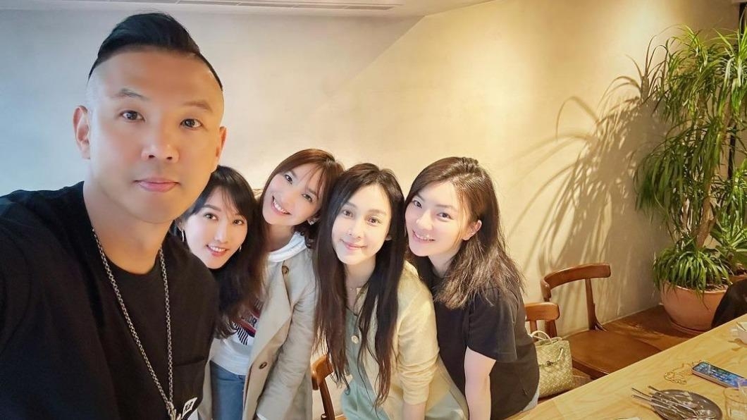 吳佩慈今年4月低調返台與黑人聚會