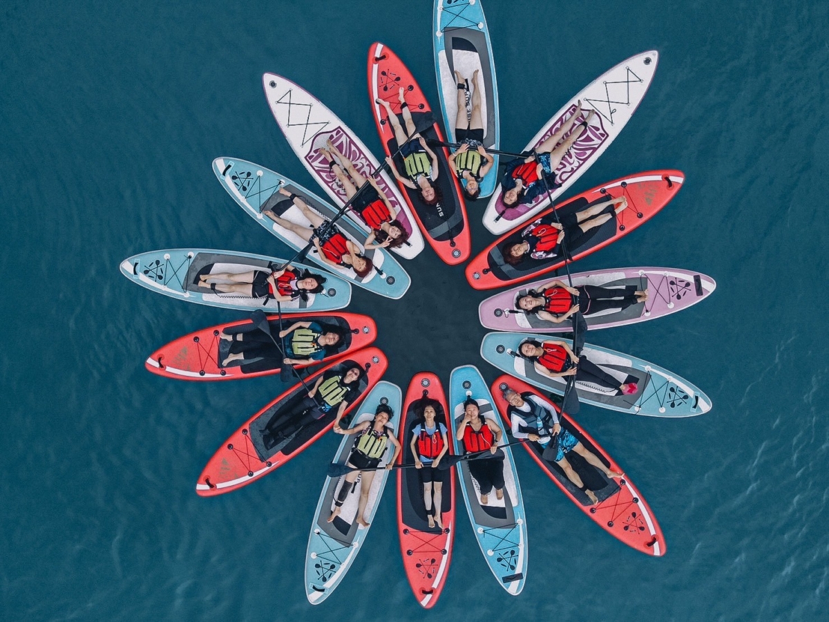 力麗儷山林會館日月潭館精心規劃SUP立漿優惠專案，有趣又好玩！