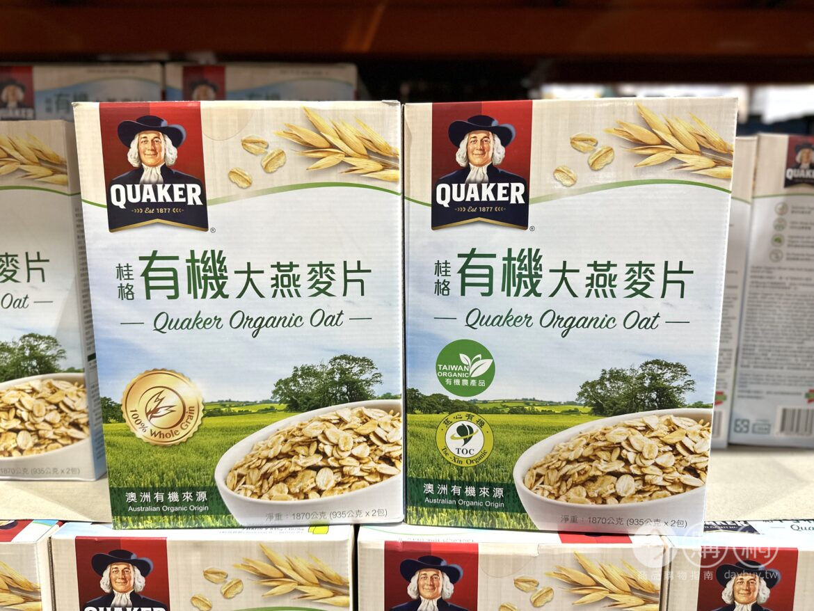 好市多桂格有機大燕麥片