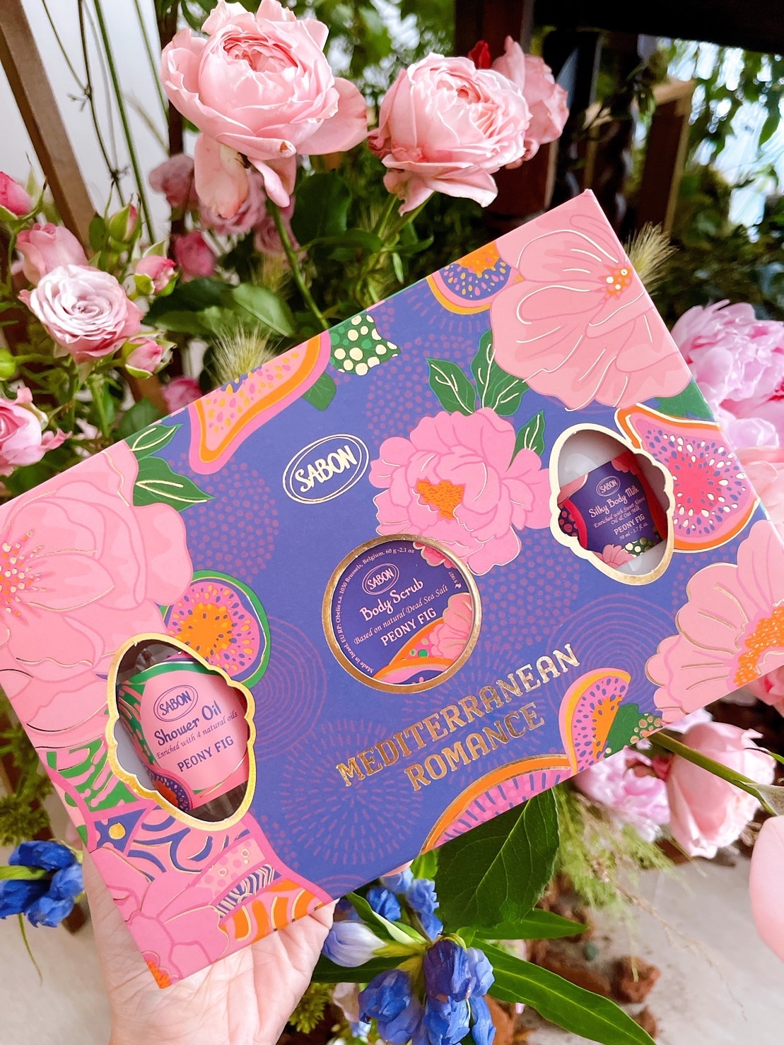 SABON仲夏花果 明星三部曲禮盒，NT$1,580
