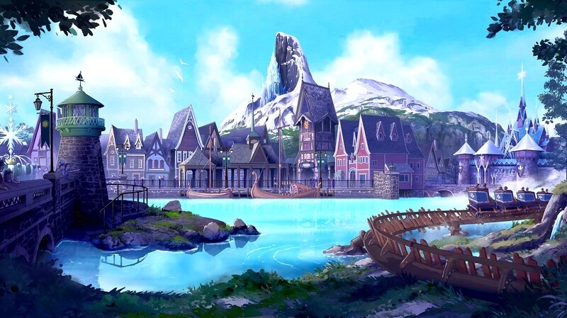 全球首座《冰雪奇緣》主題園區