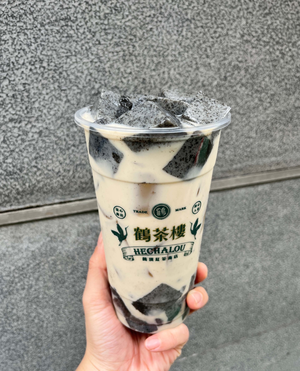 鶴記芝麻糊凍蕎麥那堤