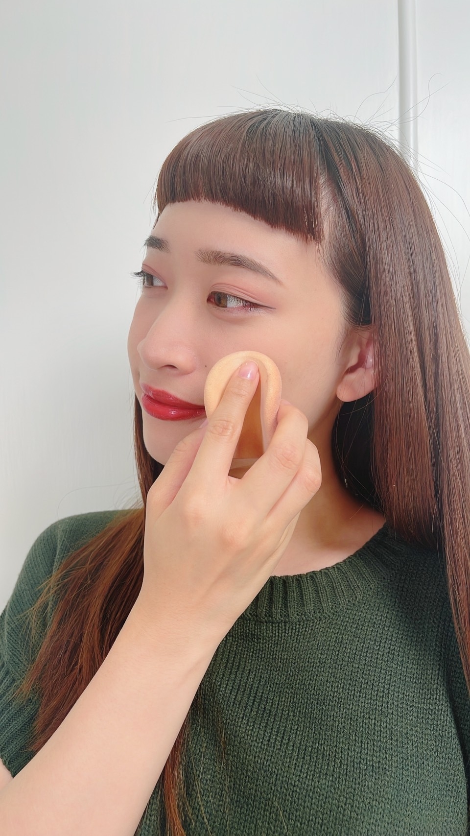 定妝噴霧用法05：外出補妝