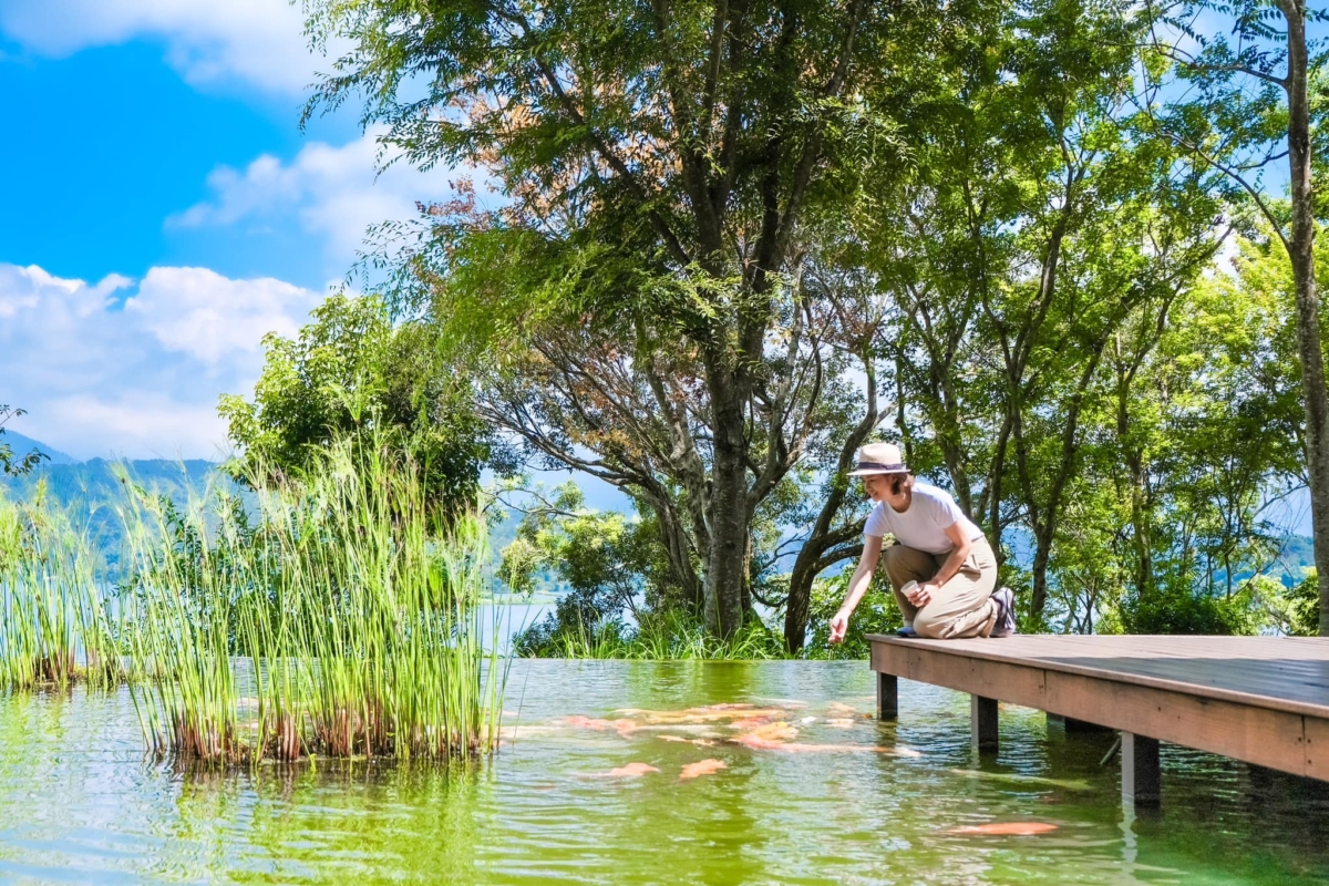 涵碧樓景色絕美，是頂級飯店的頭號代表。