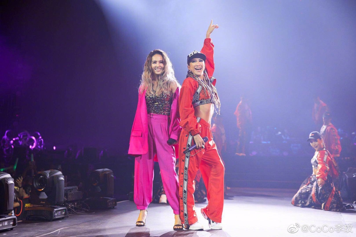 蔡依林曾擔任李玟演唱會嘉賓