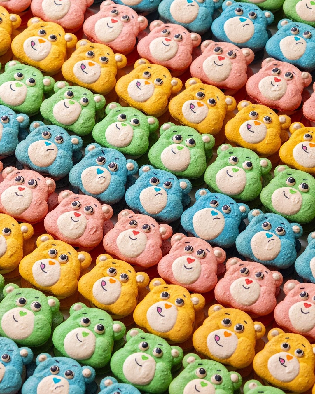 熊頭繽紛馬卡龍免費送