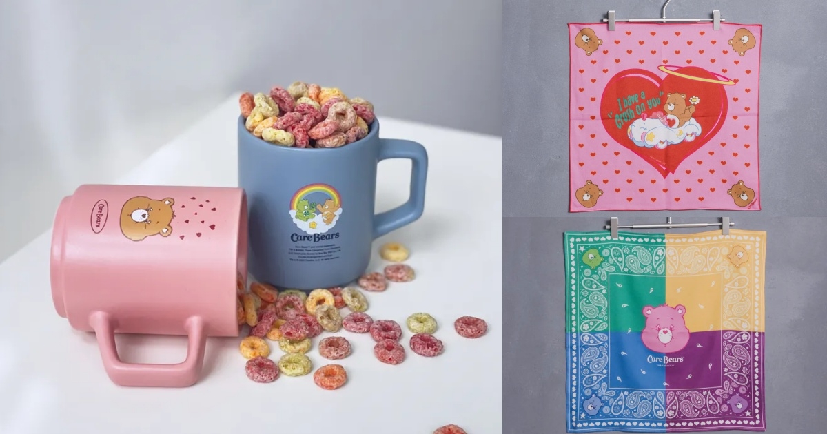 Care Bears台灣快閃店周邊