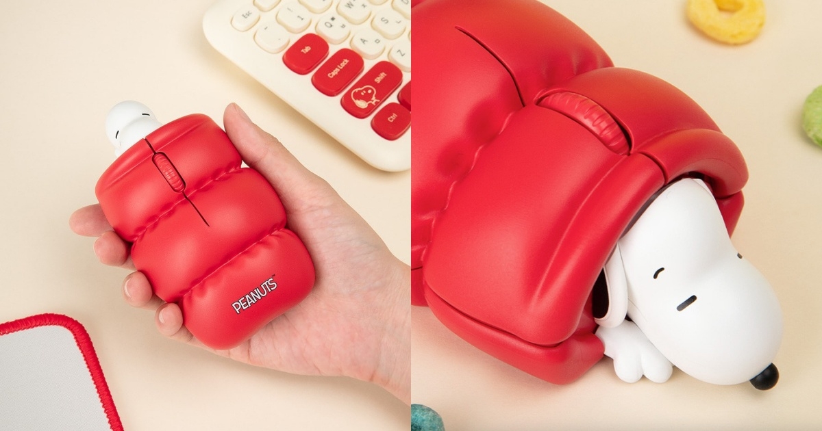 Snoopy史努比立體睡袋滑鼠