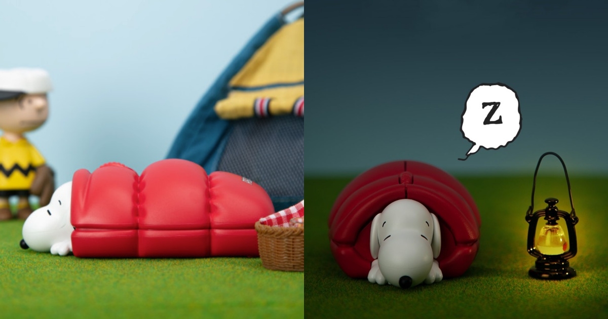 Snoopy史努比立體睡袋滑鼠