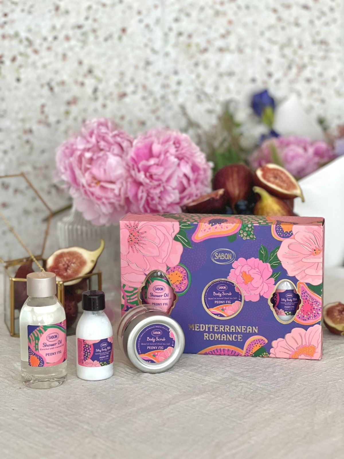 SABON仲夏花果 明星三部曲禮盒，NT$1,580