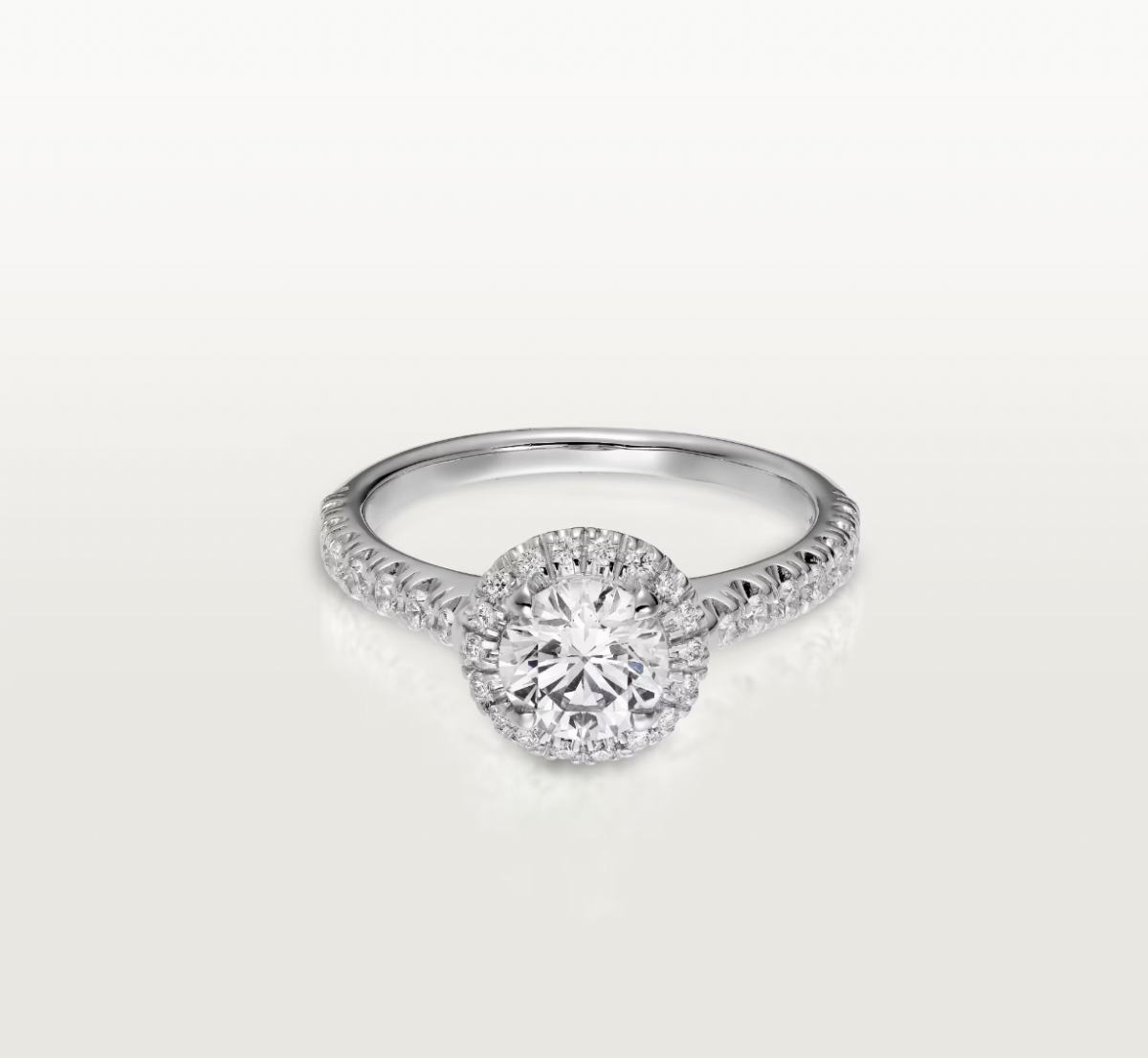 Cartier Destinée單鑽戒指