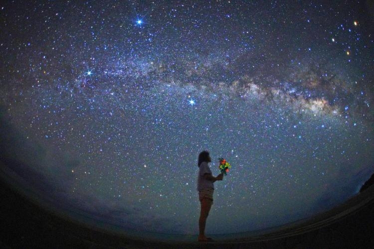 與論島的絕美星空