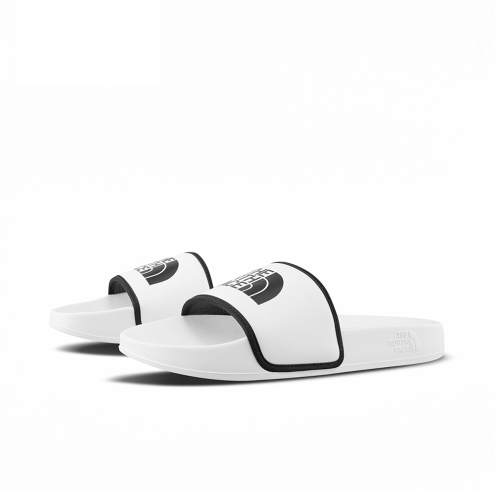 THE NORTH FACE男女款白色LOGO印花拖鞋,NT$1480