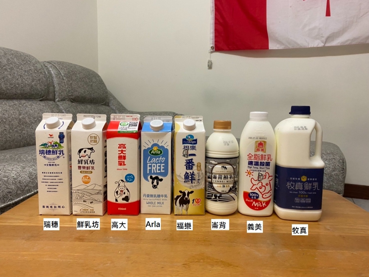 全聯鮮奶推薦1:牧真小農鮮乳