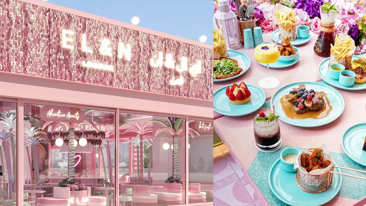 EL&N LONDON讓人一秒置身芭比世界。