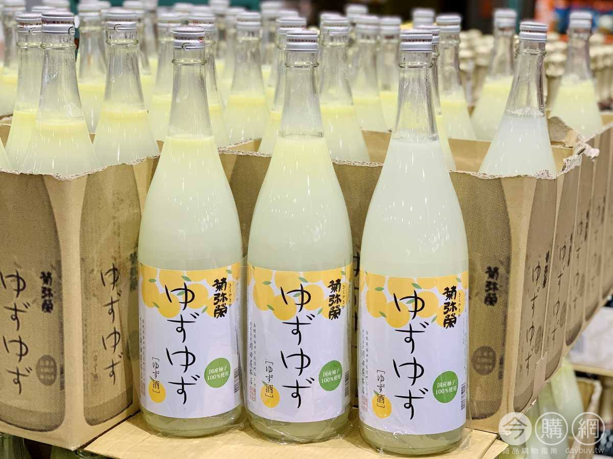 好市多「菊彌榮柚子酒」1.8L,NT.529元