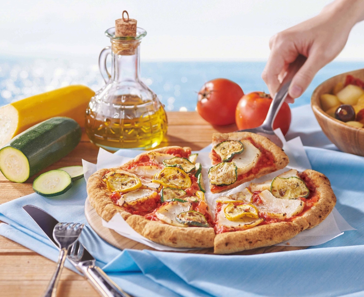 果然匯的素食披薩真的讓人看不出來是純素!