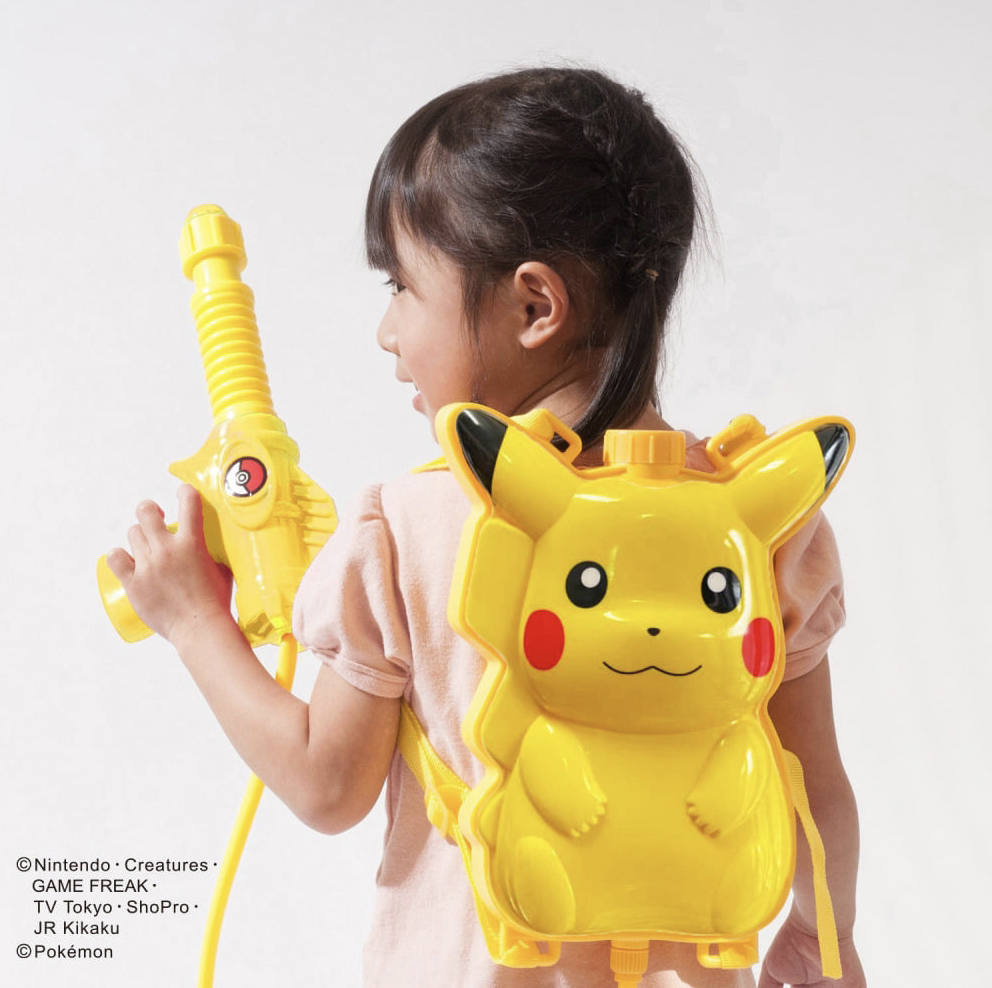 皮卡丘背包水槍