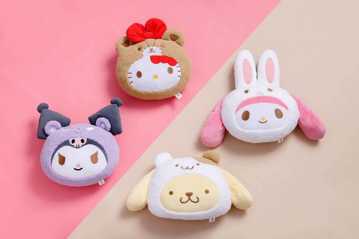 麥麥萌友夏日派對抱枕