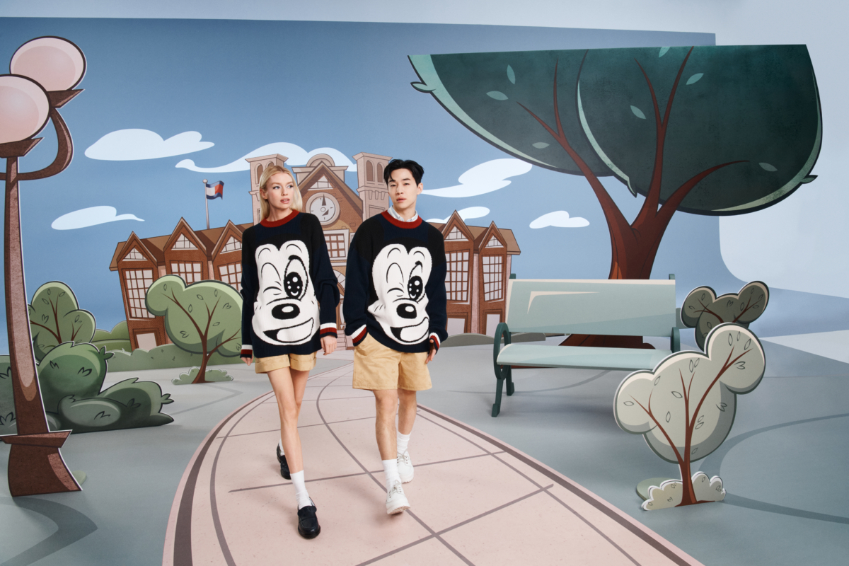 DISNEY X TOMMY 聯名系列展現迪士尼前所未見且獨樹一格的學院風格。