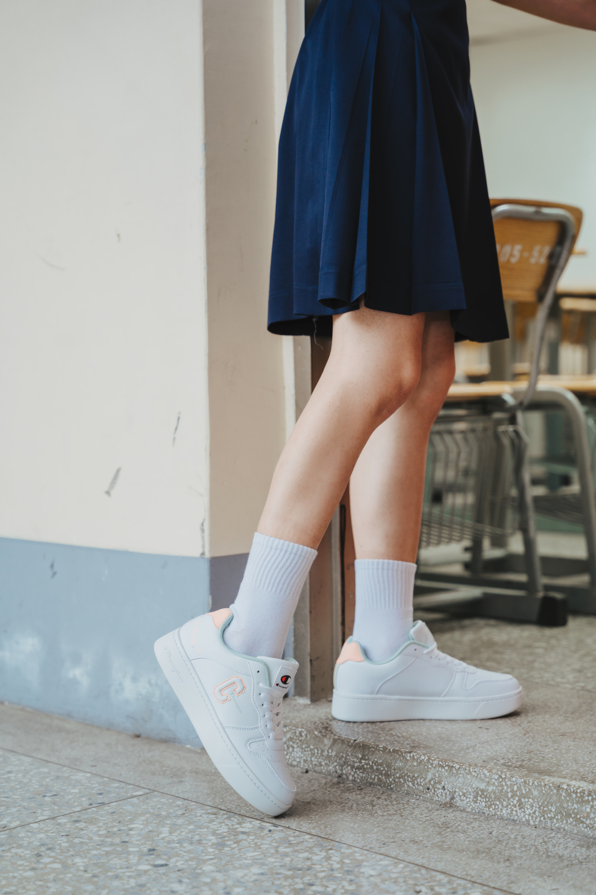 Champion CAMPUS C 粉紅休閒板鞋,NT$2,080