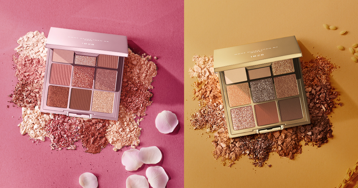 1028 飛我莫屬限量眼彩盤 暮玫瑰(全通路)/野麥金(屈臣氏獨家色)8.8g,NT$520