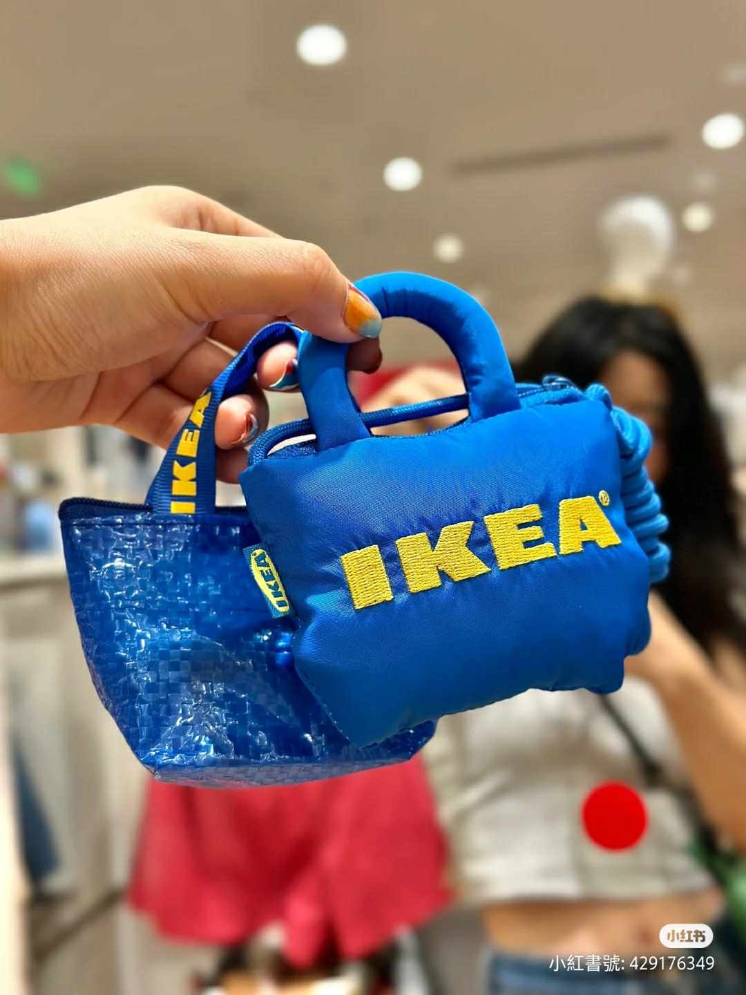 迷你版的IKEA包包和購物袋特別可愛