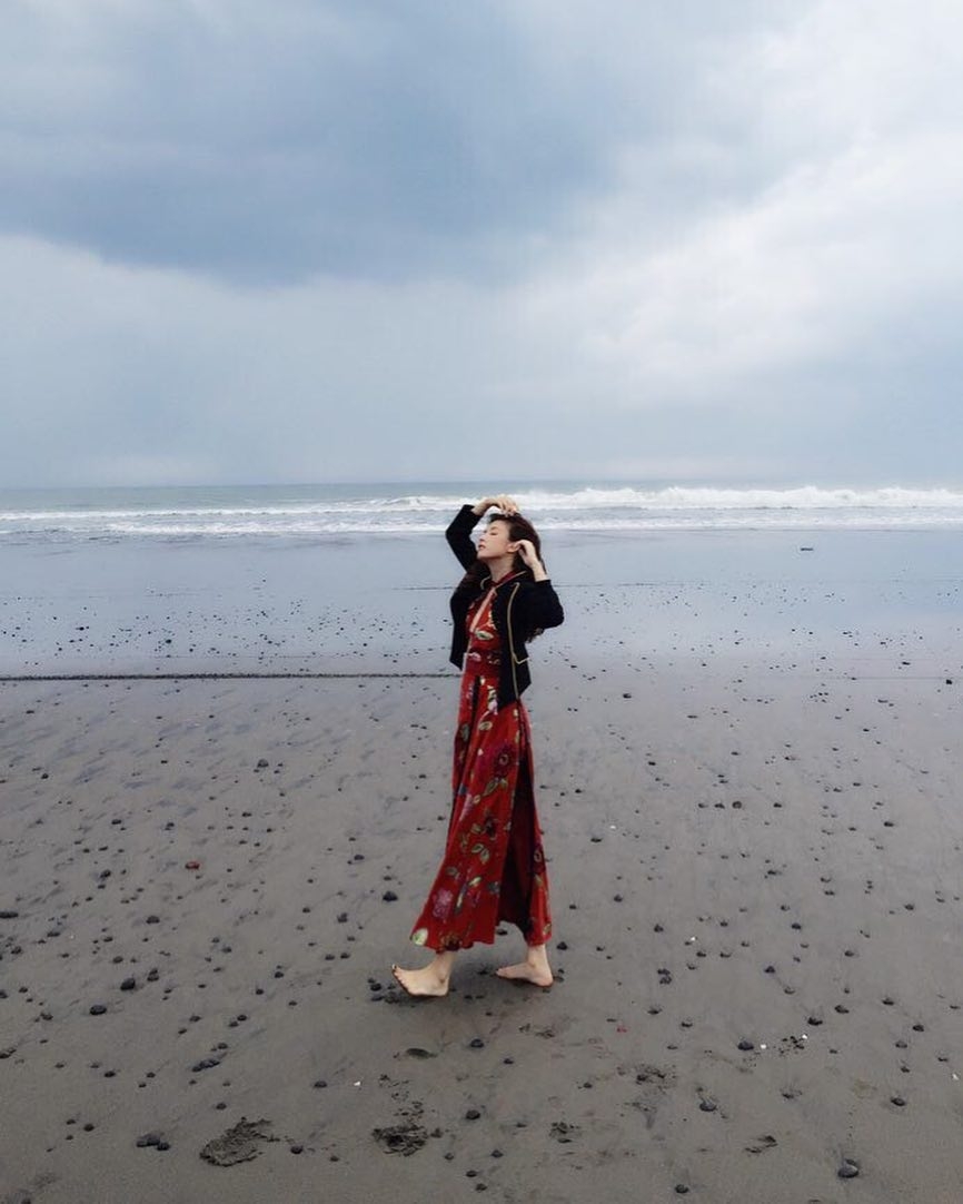 韓孝周下戲之後最喜歡到處旅行。