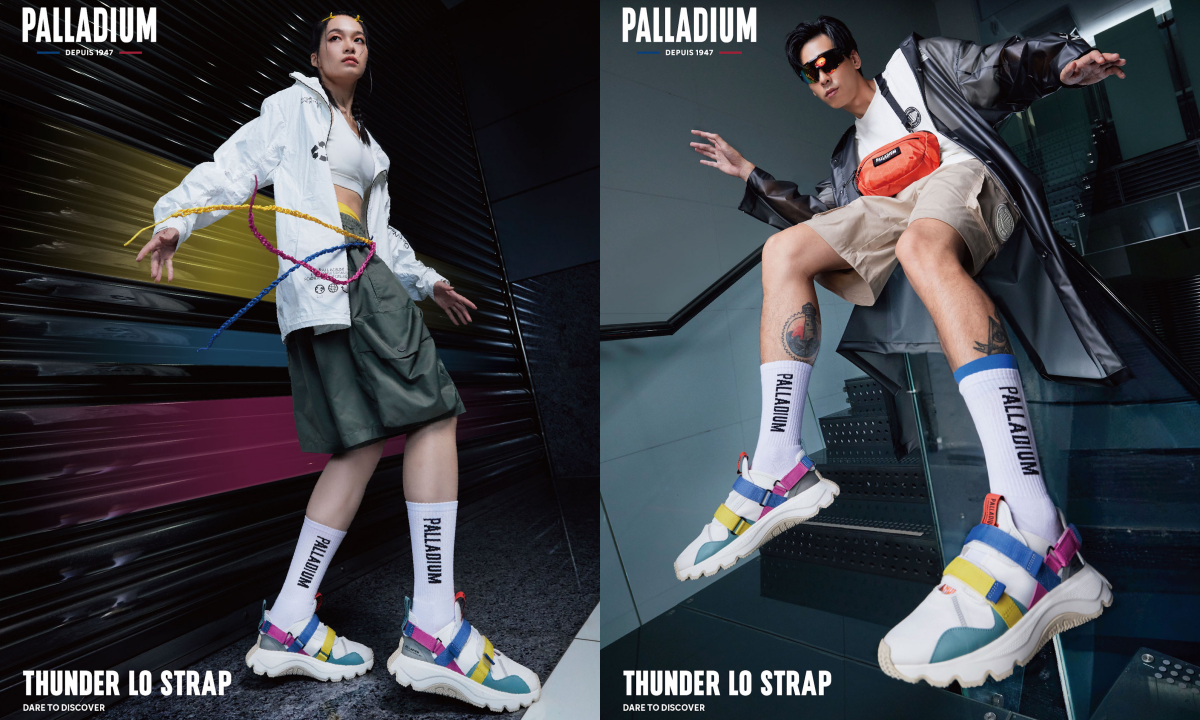 THUNDER LO STRAP三型一體閃電概念鞋(UNISEX)霓虹配色售價：NT$2,780