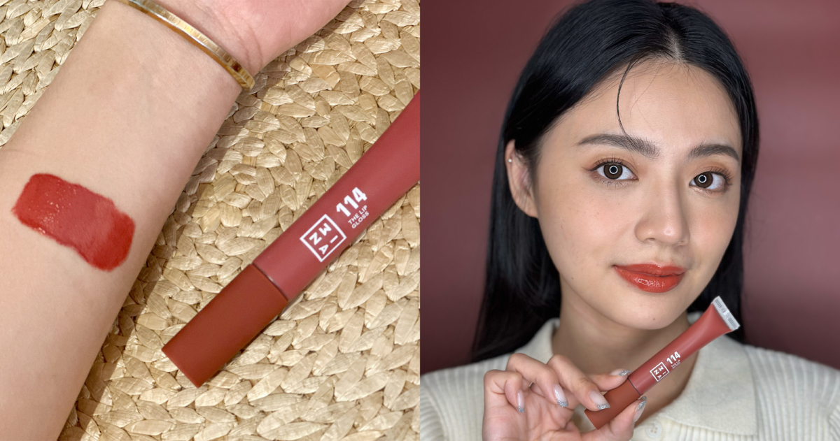 3INA-濾鏡光感唇蜜#114-蜜香烏龍茶