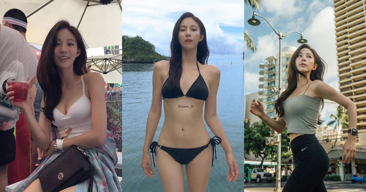 模特兒金寶拉以絕佳身材比例走紅於亞洲