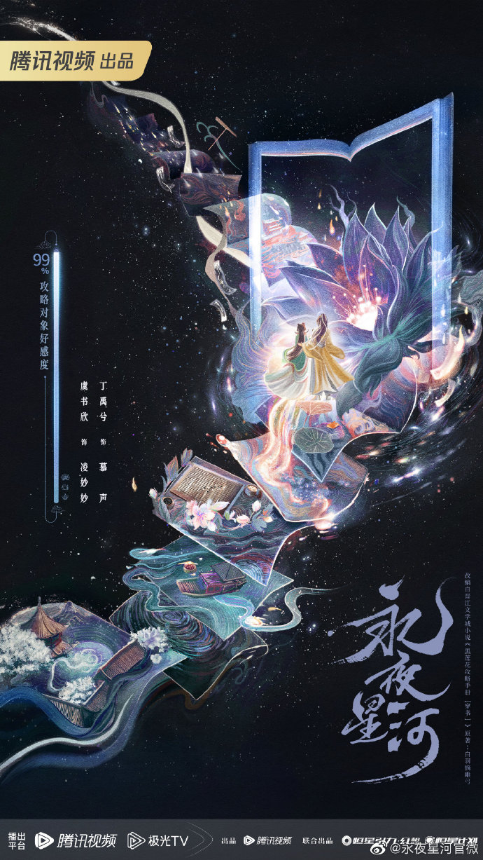 《永夜星河》官宣海報。