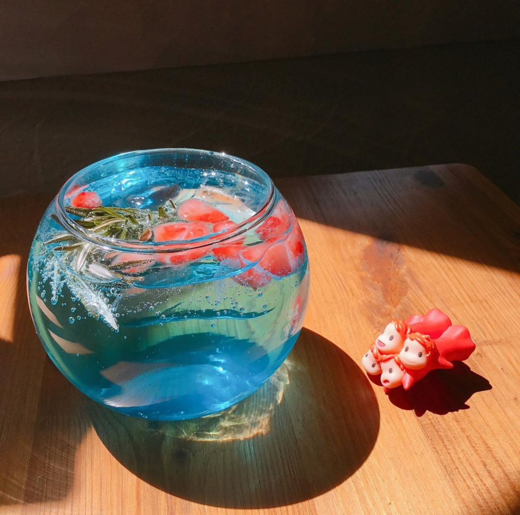 《崖上的波妞》飲料超好拍