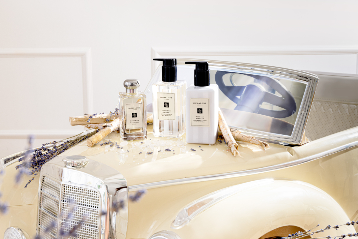 Jo Malone London白樺木與薰衣草香水和木質調身體沐浴系列