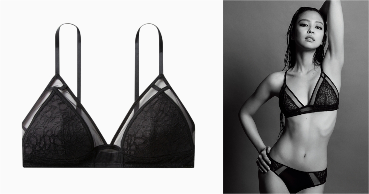 Calvin Klein CK BLACK 蕾絲三角內衣,NT$3,680