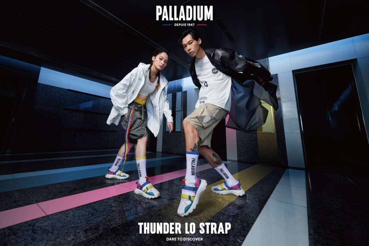 THUNDER LO STRAP三型一體閃電概念鞋(UNISEX) 霓虹配色 售價：NT$2,780